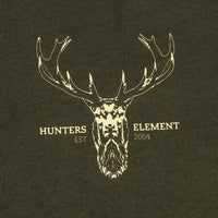 Hunters Element Mens Alpha Stag Tee