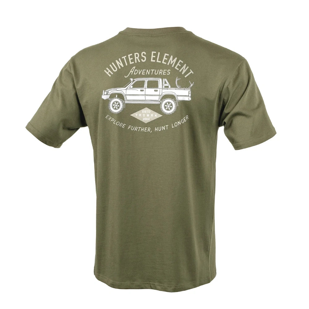 Hunters Element Mens Lux Tee