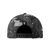 Back of Hunters Element Patch Cap in Desolve Blak