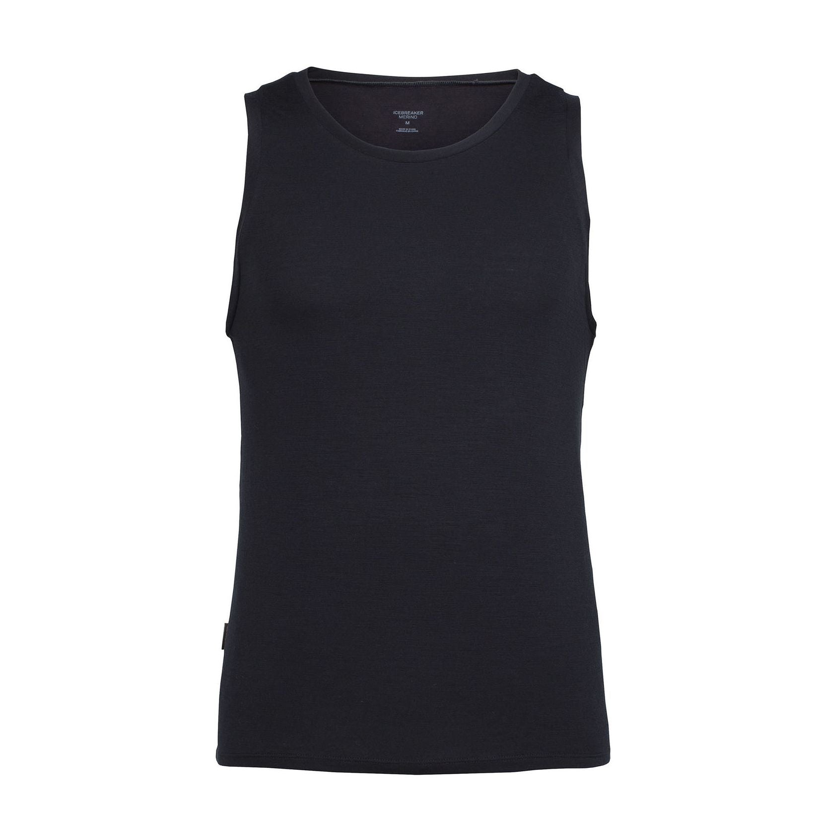 Icebreaker Mens Anatomica Tank Top in Black