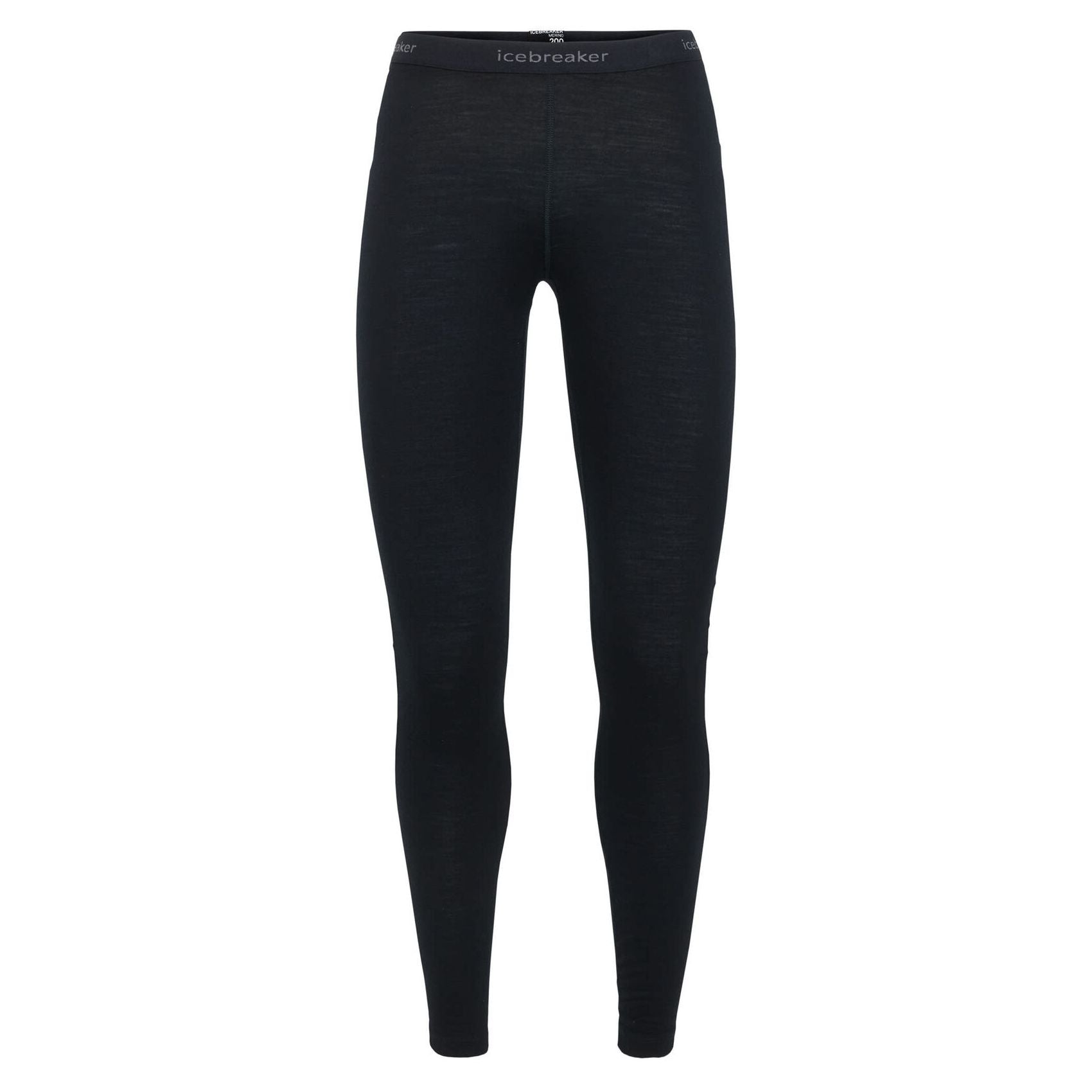 Icebreaker Women's Merino 200 Oasis Leggings in Black