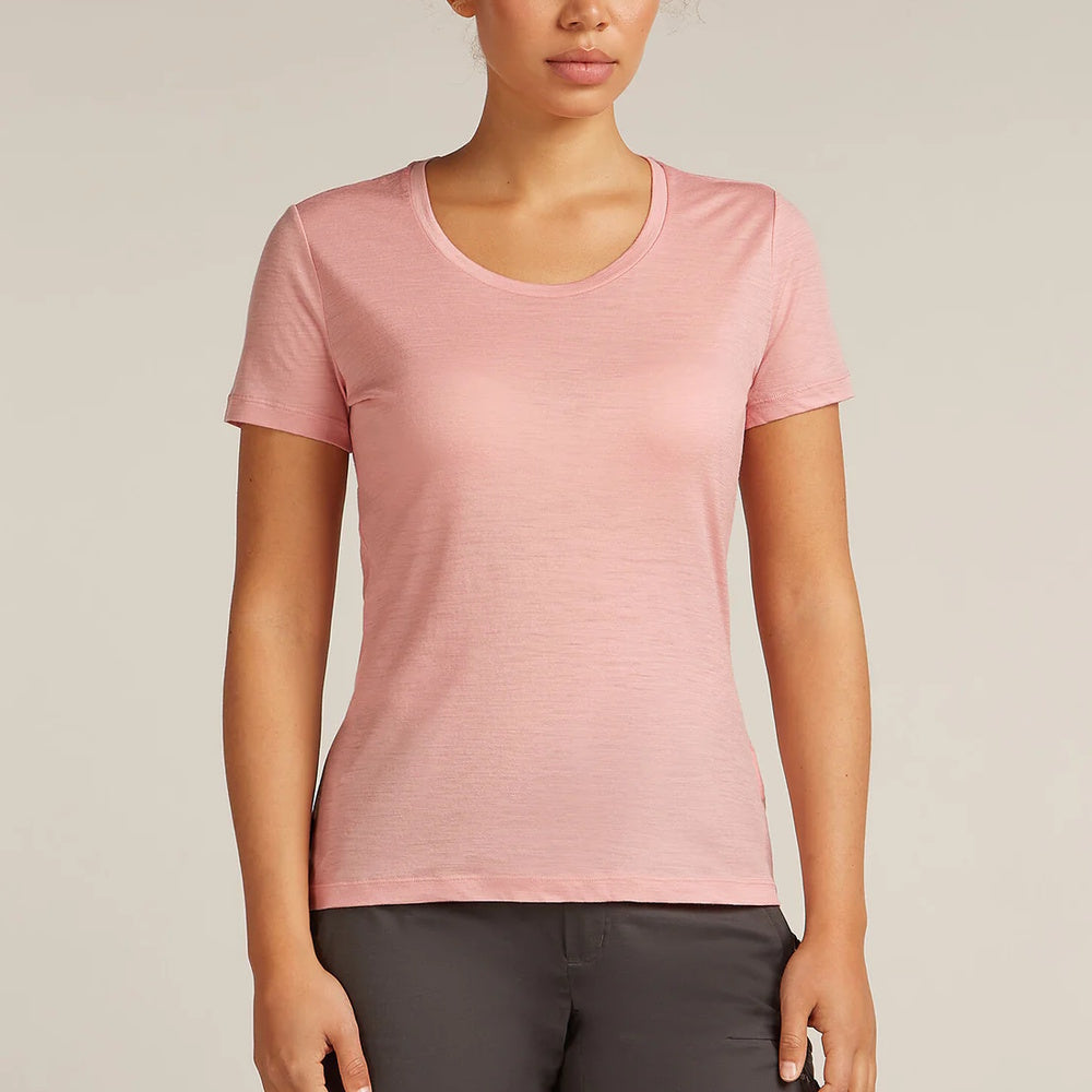 Icebreaker Womens Merino 150 Tech Lite Short Sleeve Scoop Tee