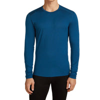 Icebreaker Mens Merino 200 Oasis Long Sleeve Crewe Thermal Top