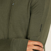 Icebreaker Mens Merino 260 Quantum Long Seeve Zip Hoodie