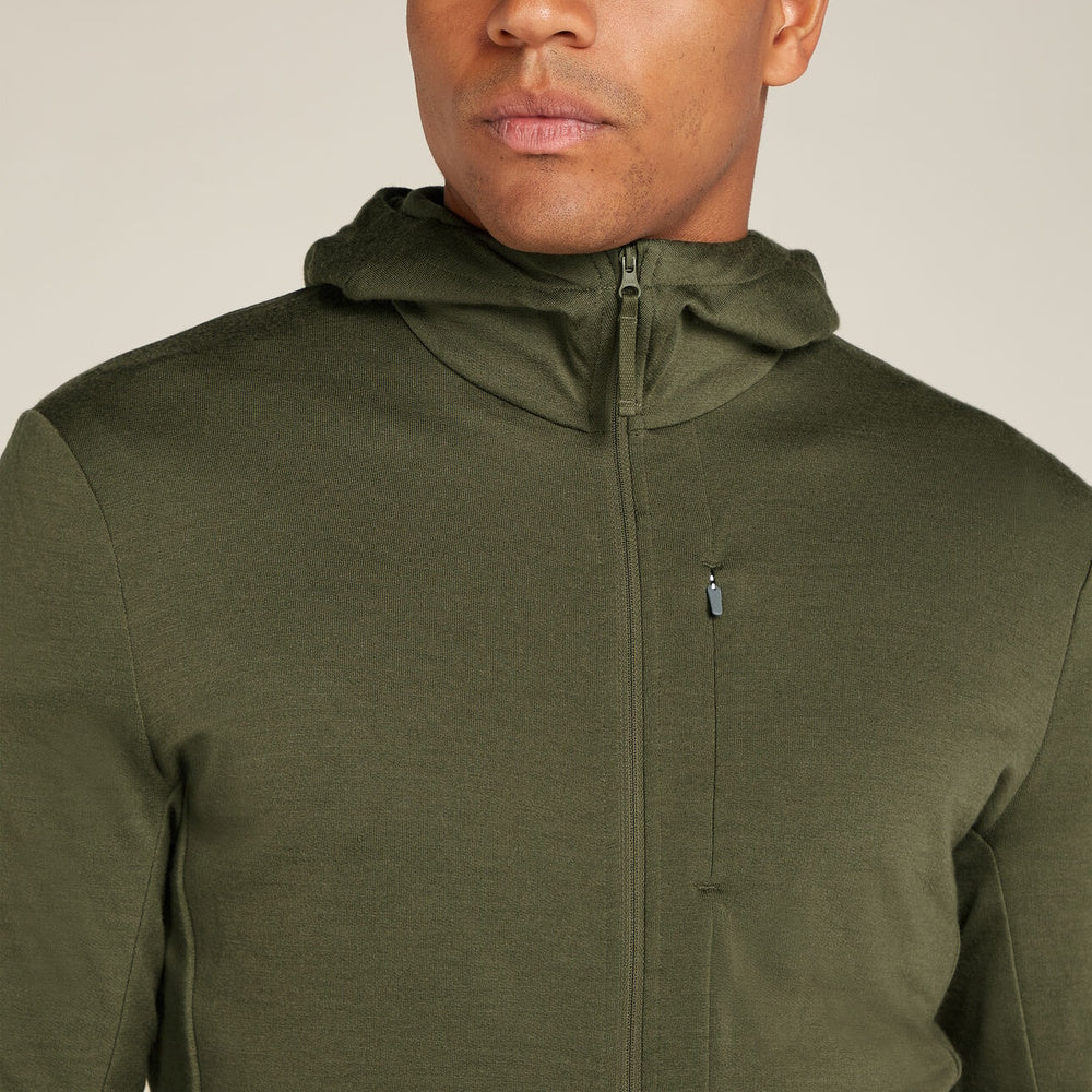 Icebreaker Mens Merino 260 Quantum Long Seeve Zip Hoodie