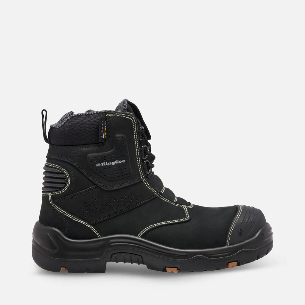 KingGee K28008 Bennu Pro 6 Work Boots (Black)