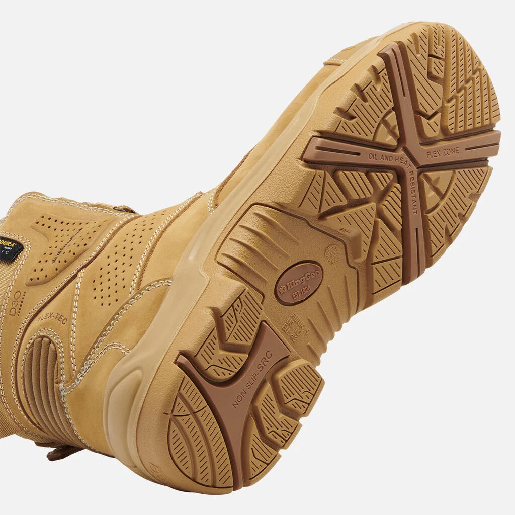 KingGee K28009 Bennu Pro 6 Work Boots (Wheat)