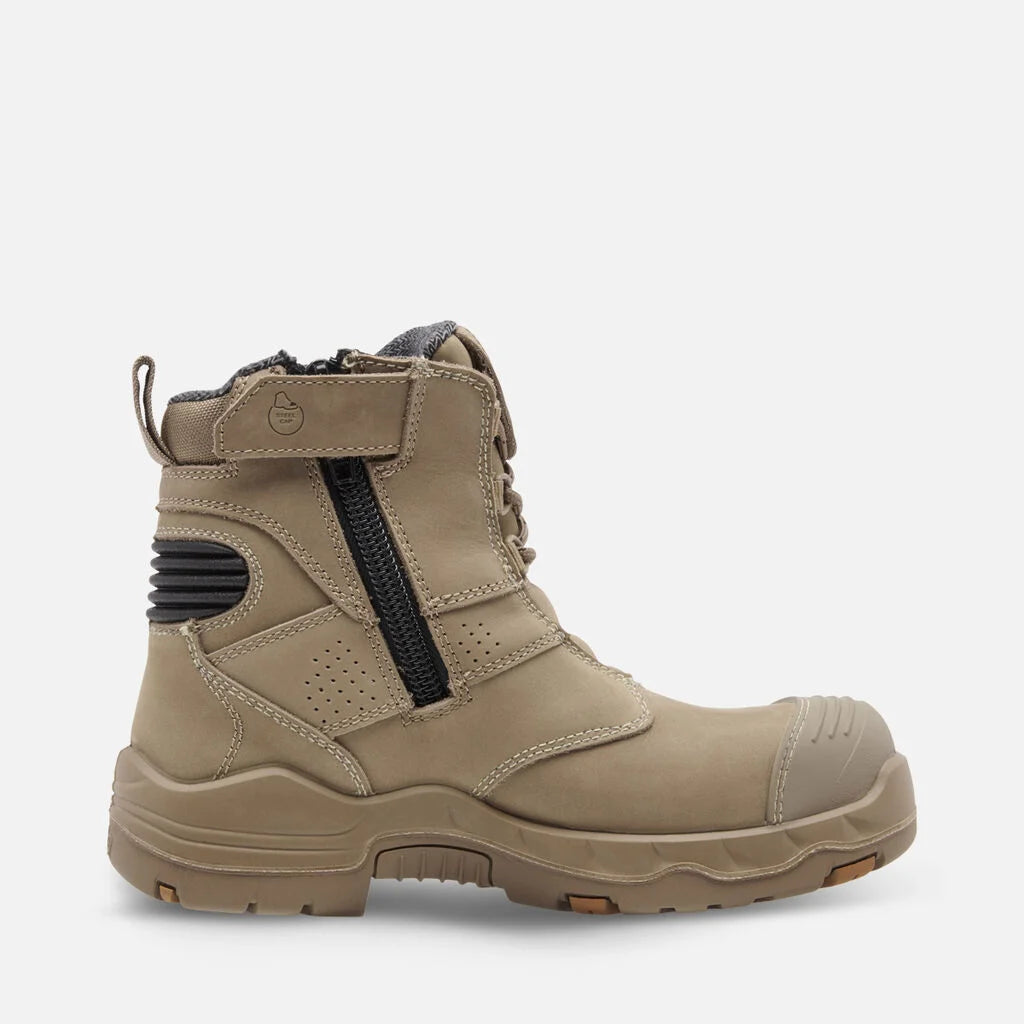 KingGee K28010 Bennu Pro 6 Work Boots (Stone)