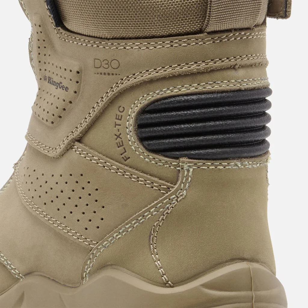 KingGee K28010 Bennu Pro 6 Work Boots (Stone)