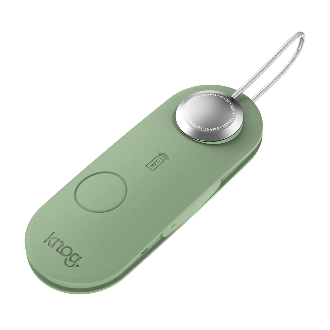 Knog Scout Travel Tag in Green