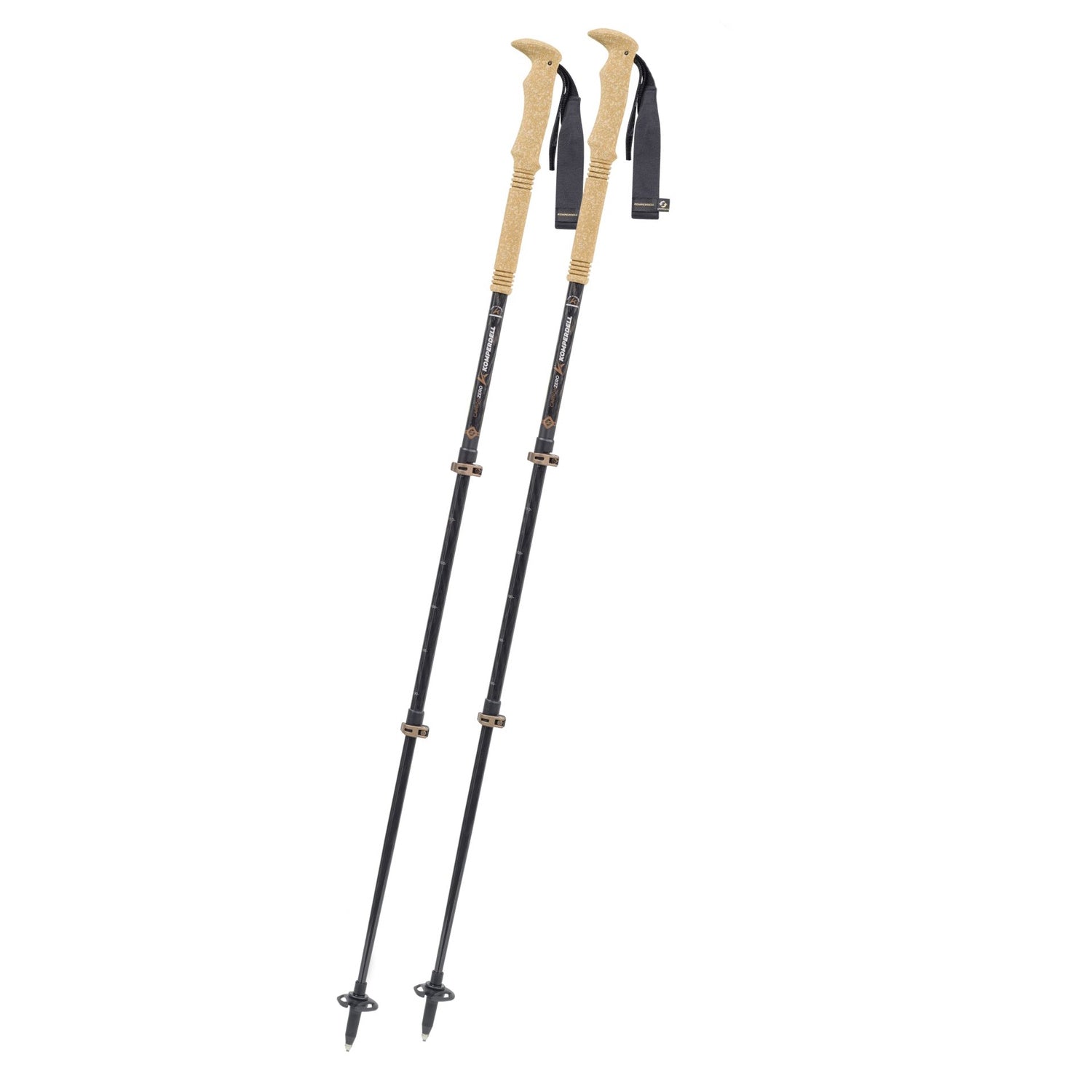 Komperdell Carbon Ultra Zero Compact Trekking Poles