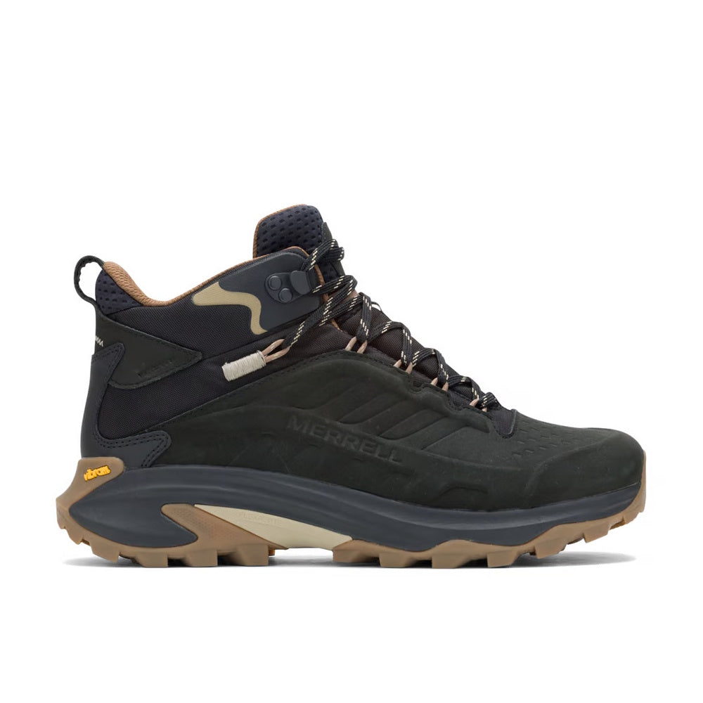 Merrell Mens MOAB Speed 2 Mid LTR WP Boots (Black)