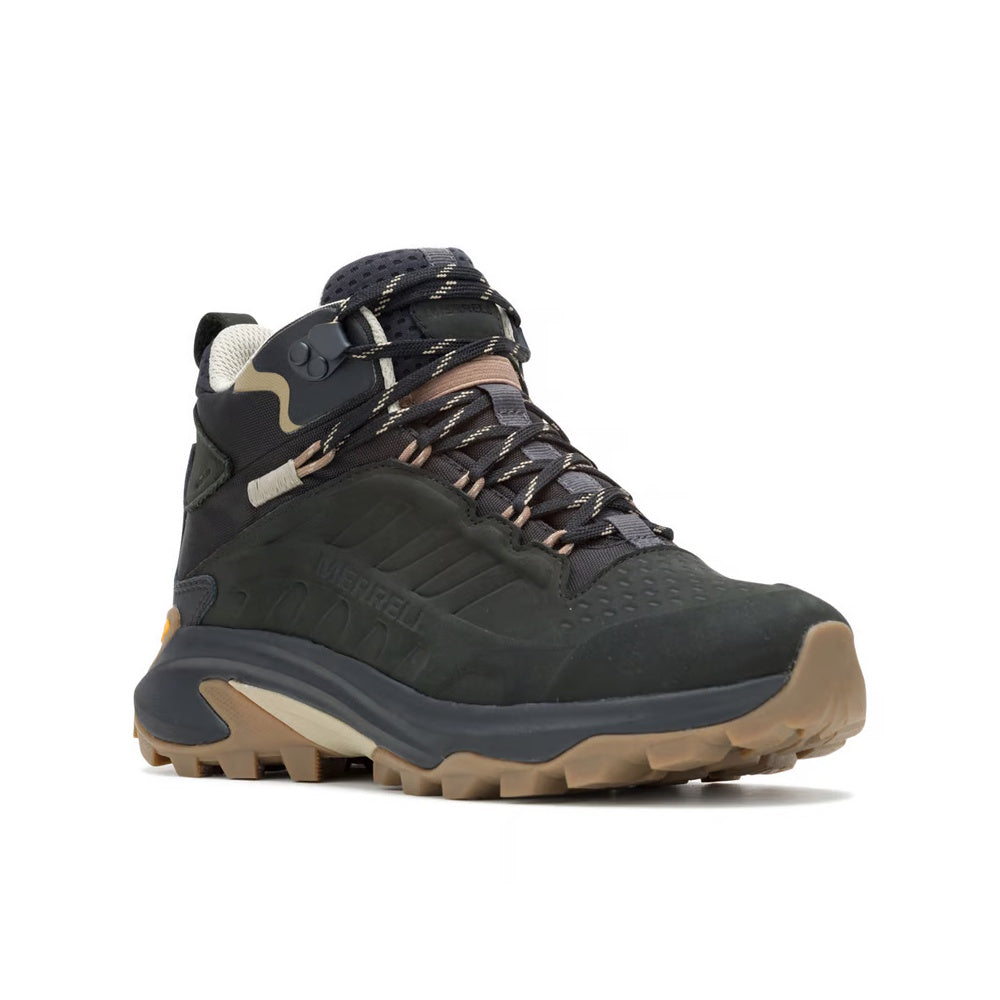 Merrell Womens MOAB Speed 2 Mid Boots (Black)