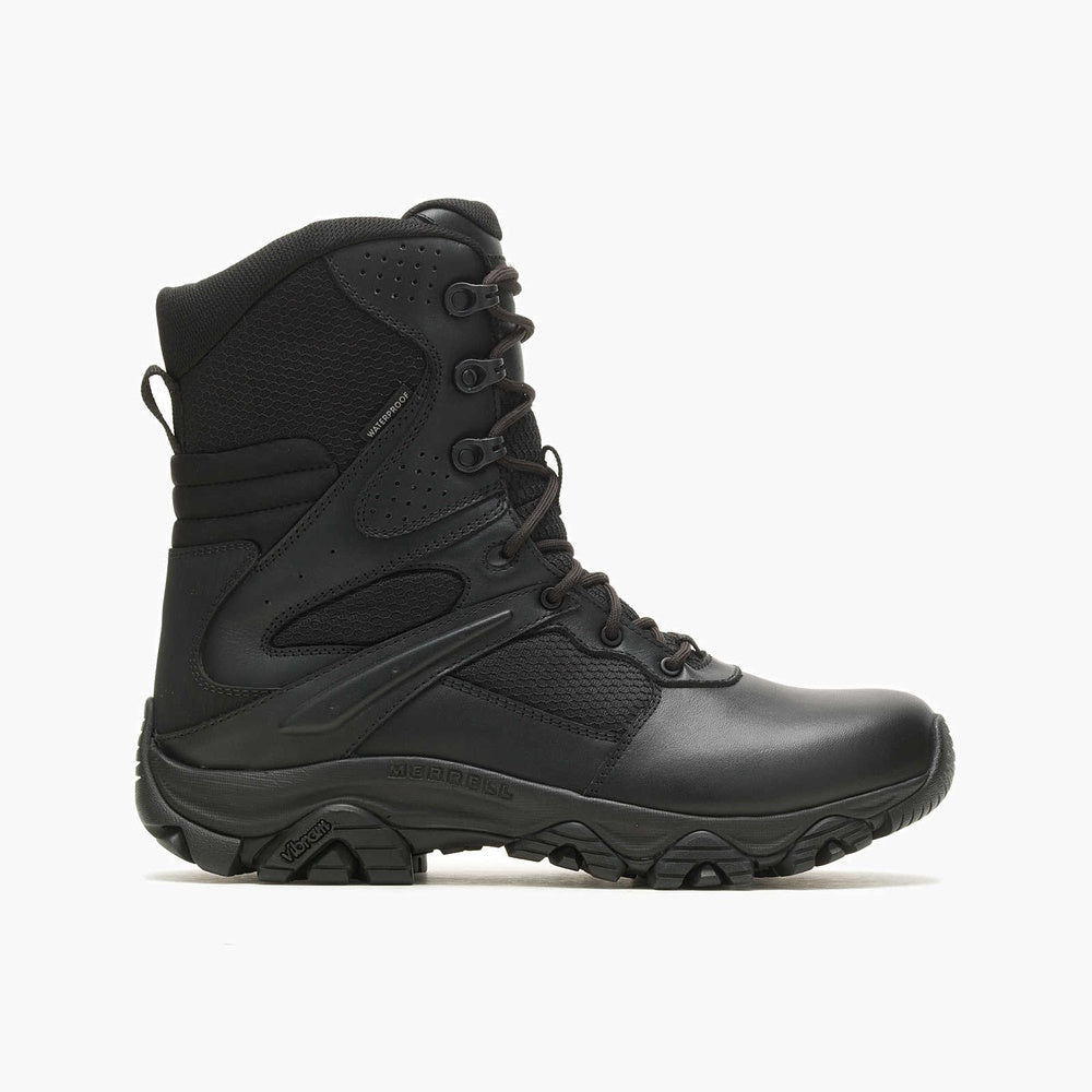 Merrell Mens MOAB 3 Response Tactical 8 Inch Boots (Black)