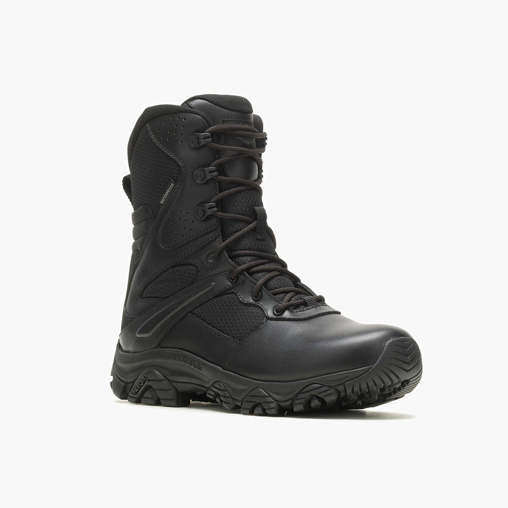 Merrell Mens MOAB 3 Response Tactical 8 Inch Boots (Black)