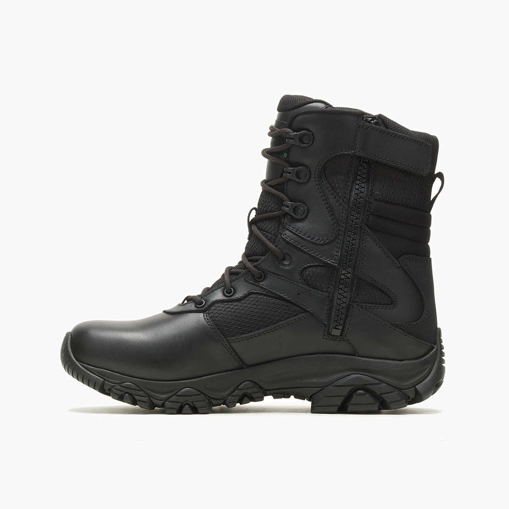 Merrell Mens MOAB 3 Response Tactical 8 Inch Boots (Black)