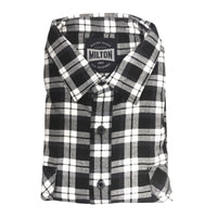 Milton Mens Full Button Flannelette Shirt