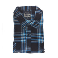 Milton Mens Full Button Flannelette Shirt