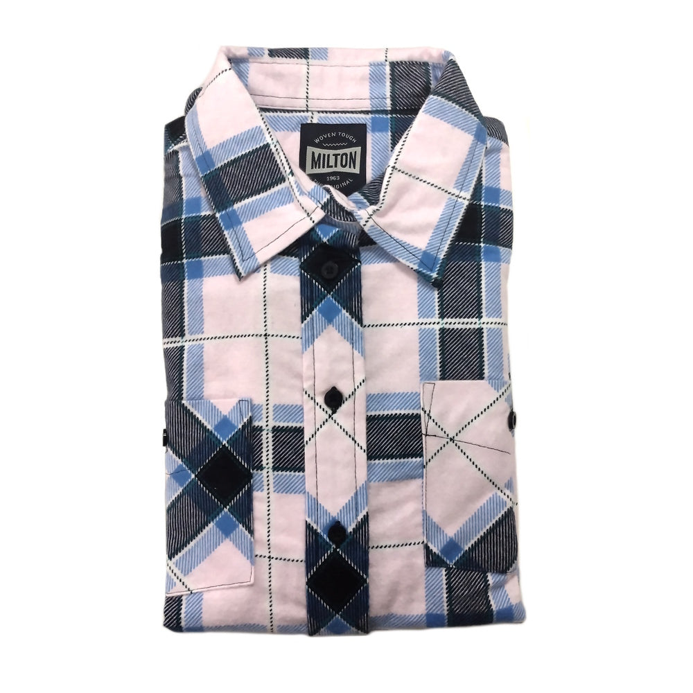 Milton Womens Full Button Flannelette Shirt