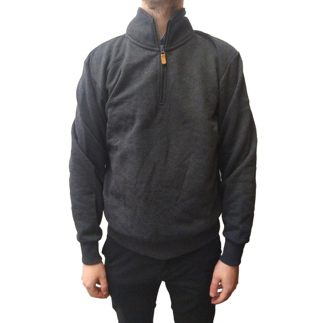 Milton Mens 1/4 Zip Neck Fleece Windcheater