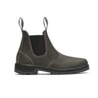 Side of Cloudy Grey Mongrel K9 Elastic Sided Boot