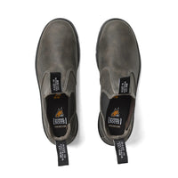 Top down of Cloudy Grey Mongrel K9 Elastic Sided Boots