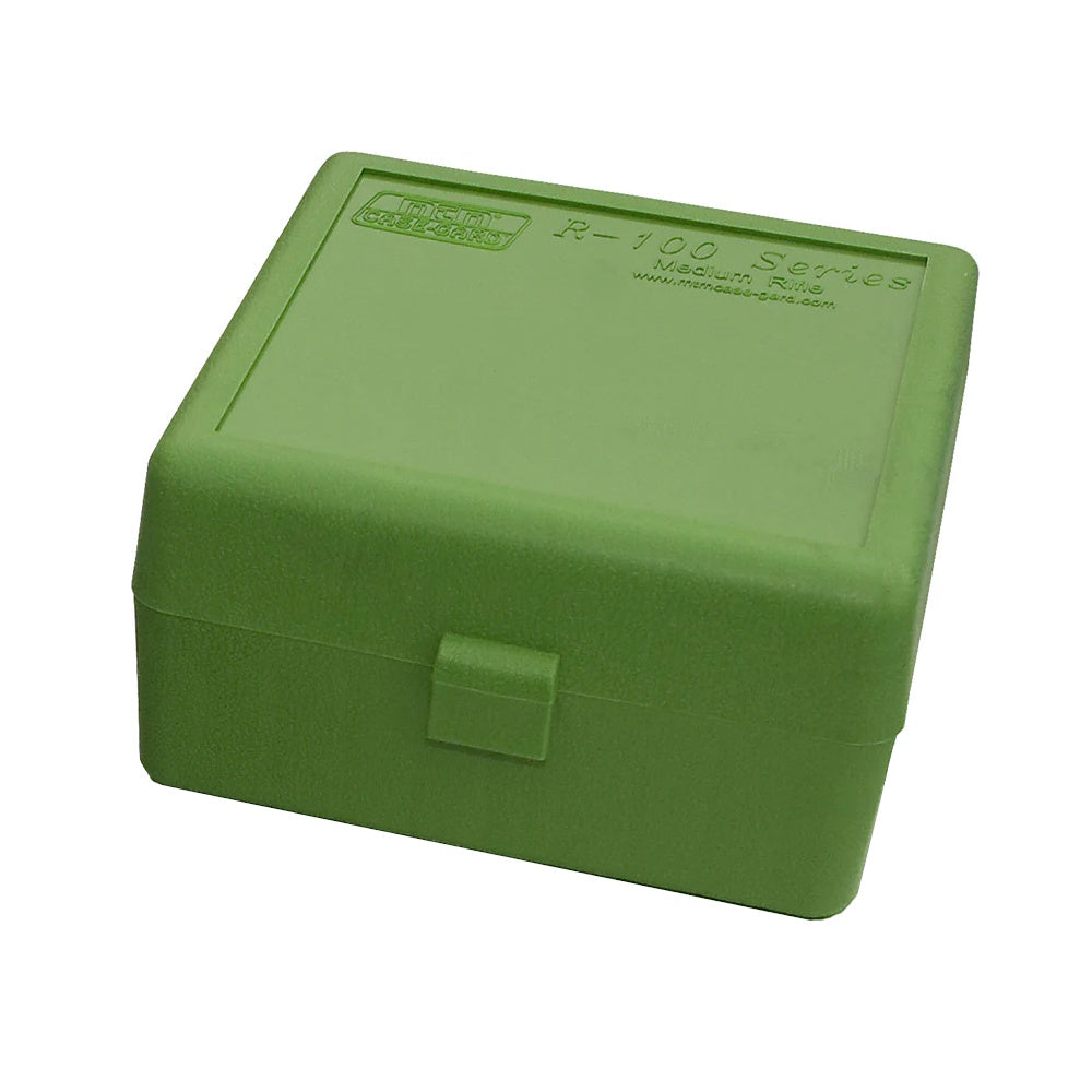 MTM 100 Round Flip Top Ammo Box 22-250 243 308 Win 220 Swift