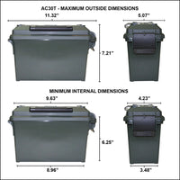MTM 30 Cal Tall Ammo Can (Forest Green)