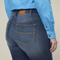 Mustang Womens Signature Bootcut Jeans (Stonewash)