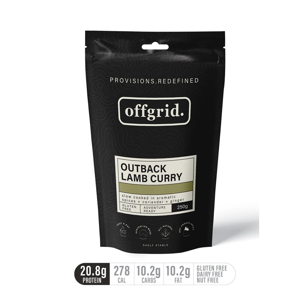 Offgrid Outback Lamb Curry 250gm
