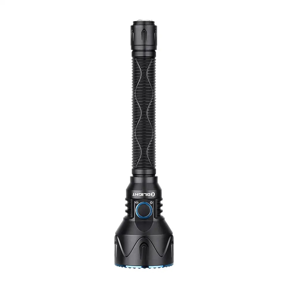 Olight Javelot Pro 2 Torch Vertically Placed On Lens