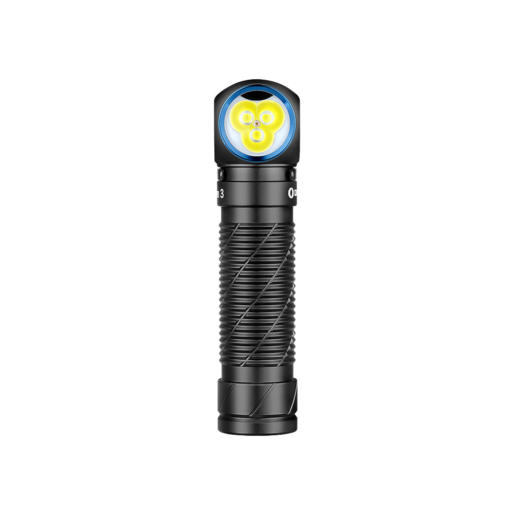 Olight Perun 3 Right Angle Torch / Headlamp Black