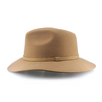 Side of Dark Camel Oogee Murray Felt Fedora