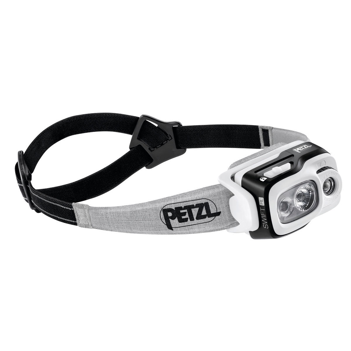 Black Petzl Swift 900 Lumen Headtorch