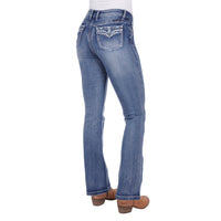 Pure Western Womens Jemma High Waisted Bootcut Jean (30 Inch Leg)