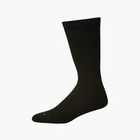 Pussyfoot Men's Cotton Non-Tight Cushion Health Sock in Black