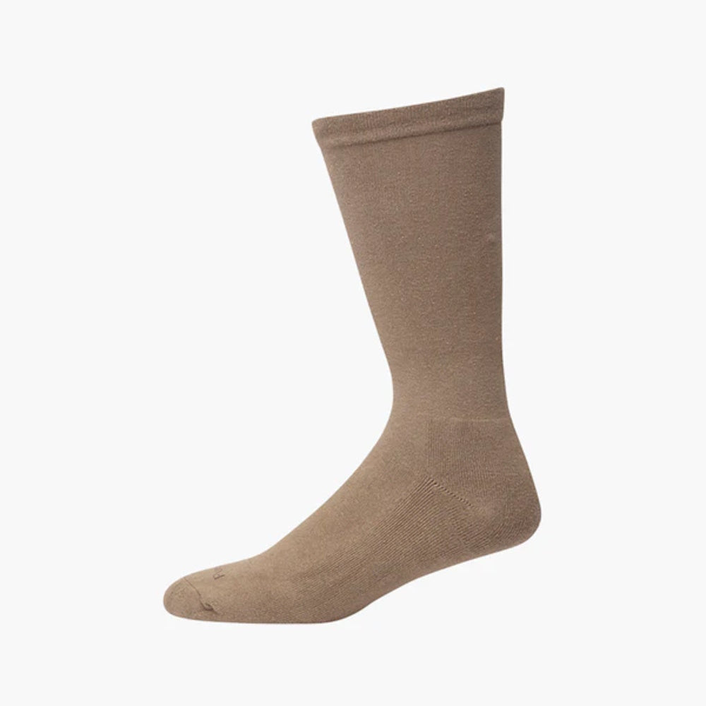 Pussyfoot Men's Cotton Non-Tight Cushion Health Sock in Stone