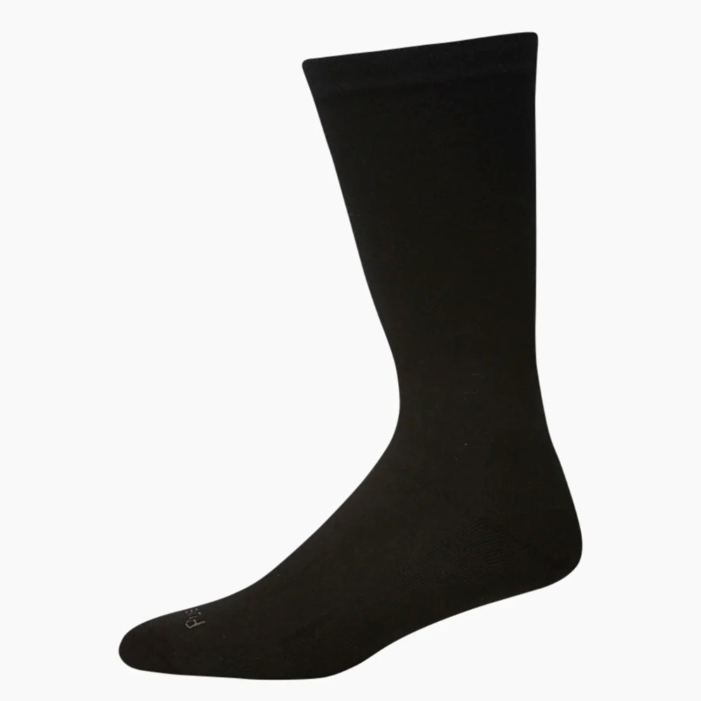 Pussyfoot Womens Non Tight Cushion Foot Health Sock in Black