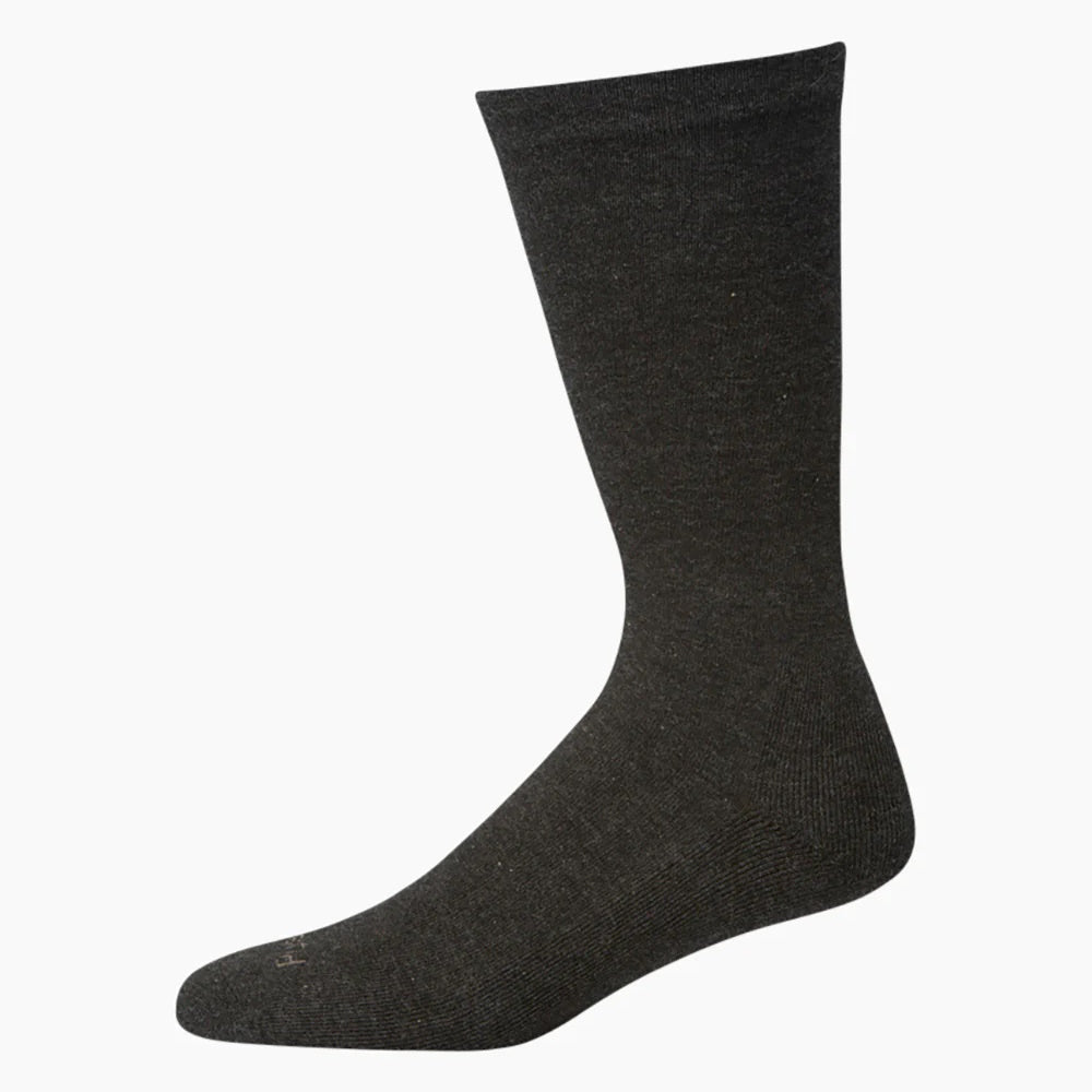 Pussyfoot Womens Non Tight Cushion Foot Health Sock in Charcoal
