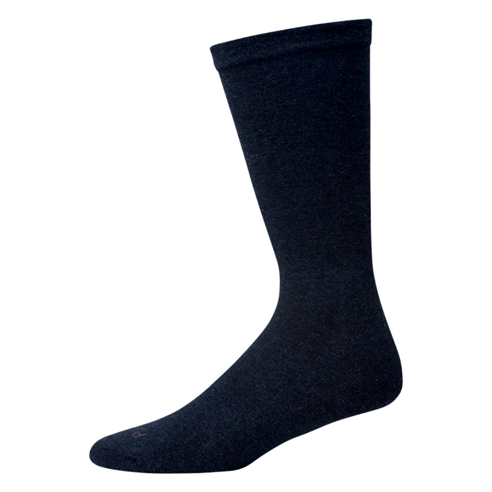 Pussyfoot Womens Non Tight Cushion Foot Health Sock in Navy