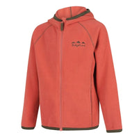 Front of Ridgeline Kids Raglan Hoodie in Rose