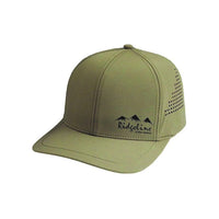 Front of Ridgeline Flex Cap in Earth