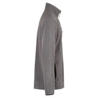 Side of Ridgeline Waterline Rig Fleece Top in Grey