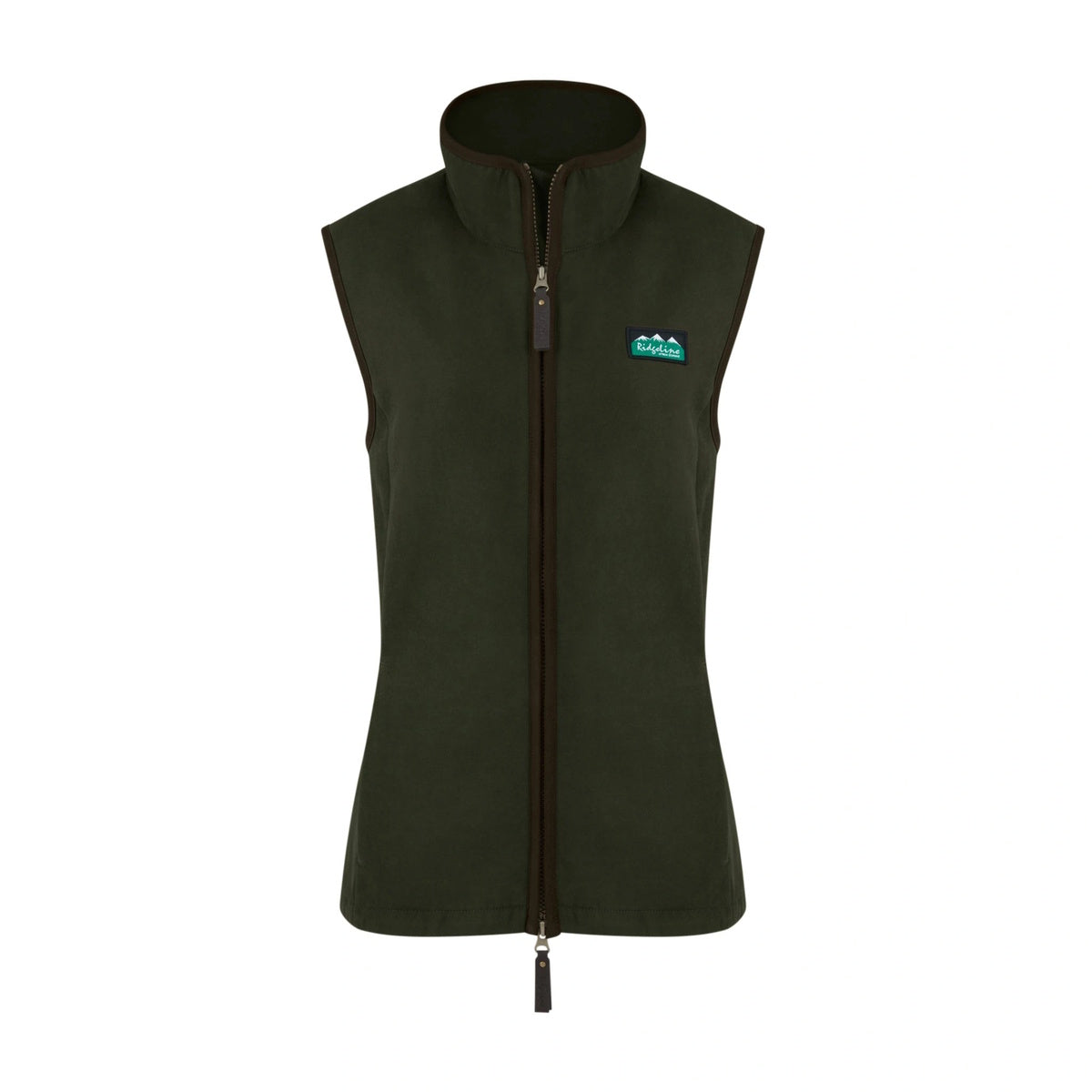 Front of Deep Forest Ridgeline Women's Monarch Gilet