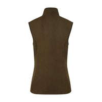 Back of Moody Teak Ridgeline Women's Monarch Gilet