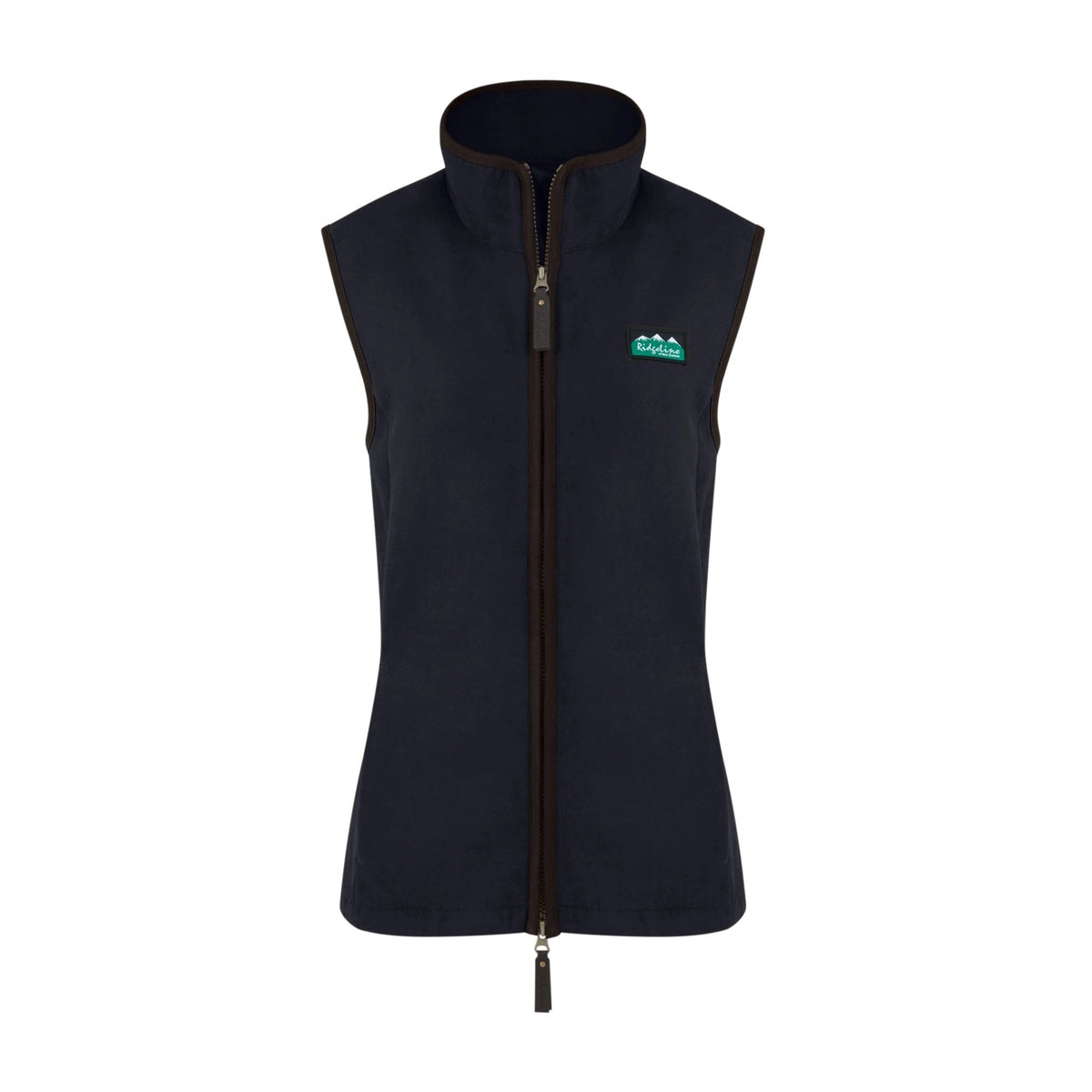 Front of Ridgeline Women's Monarch Gilet in Navy
