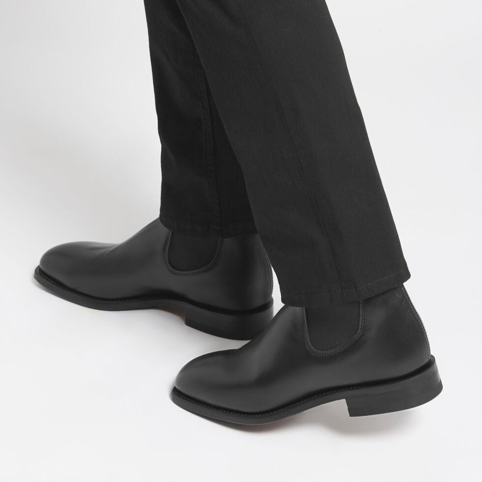 R.M.Williams Dynamic Flex Craftsman Boots being worn with black pants