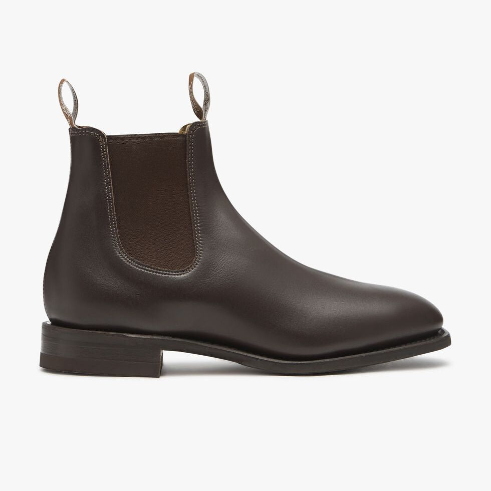 Side of R.M.Williams Dynamic Flex Craftsman Boot in Chestnut