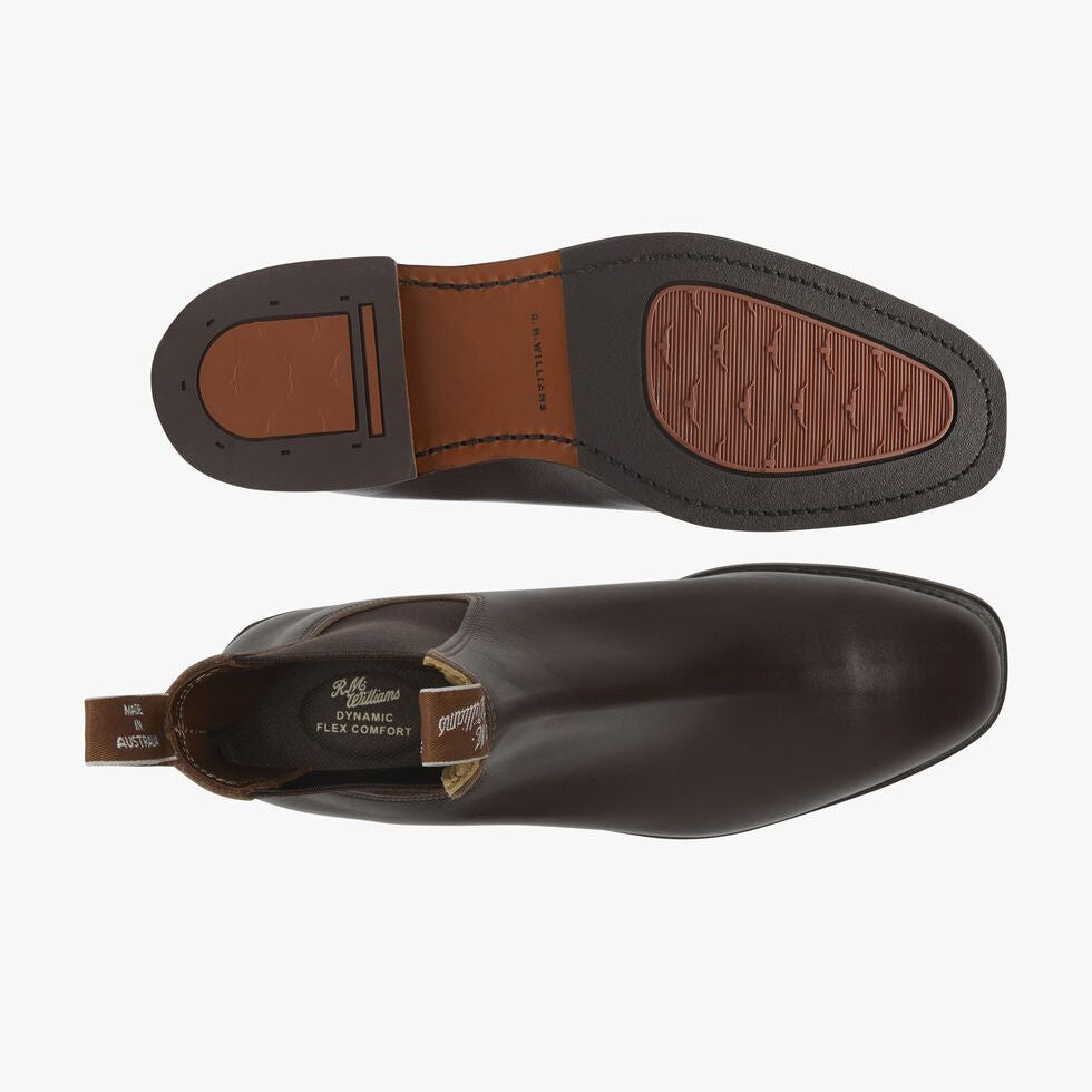 R.M.Williams Dynamic Flex Craftsman Boot Sole and top down view