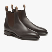 Side of R.M.Williams Comfort Craftsman Boot Pair in Chestnut